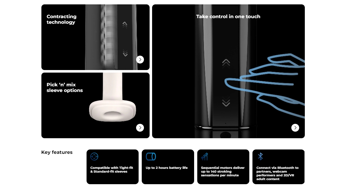 Kiiroo Onyx Plus asnehen